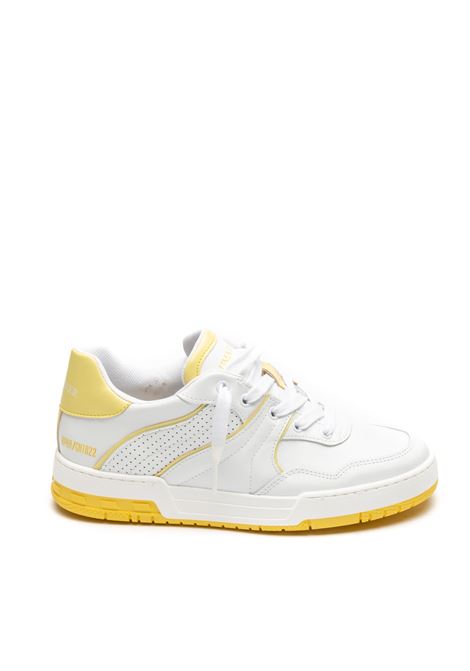 Sneaker 1001 bianco/giallo UMA PARKER NEW YORK | 100123PELLE-BIANCO/GIALLO